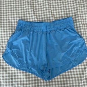 Lululemon track that high rise shorts